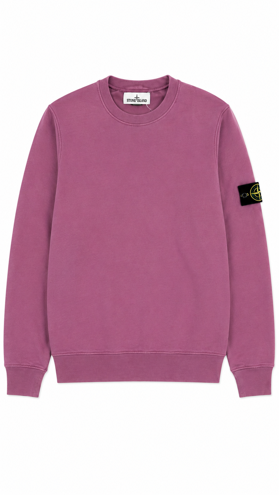 Sweat-shirt Crewneck Stone Island rose taille S, seconde main authentifiée NB08 — vue 1