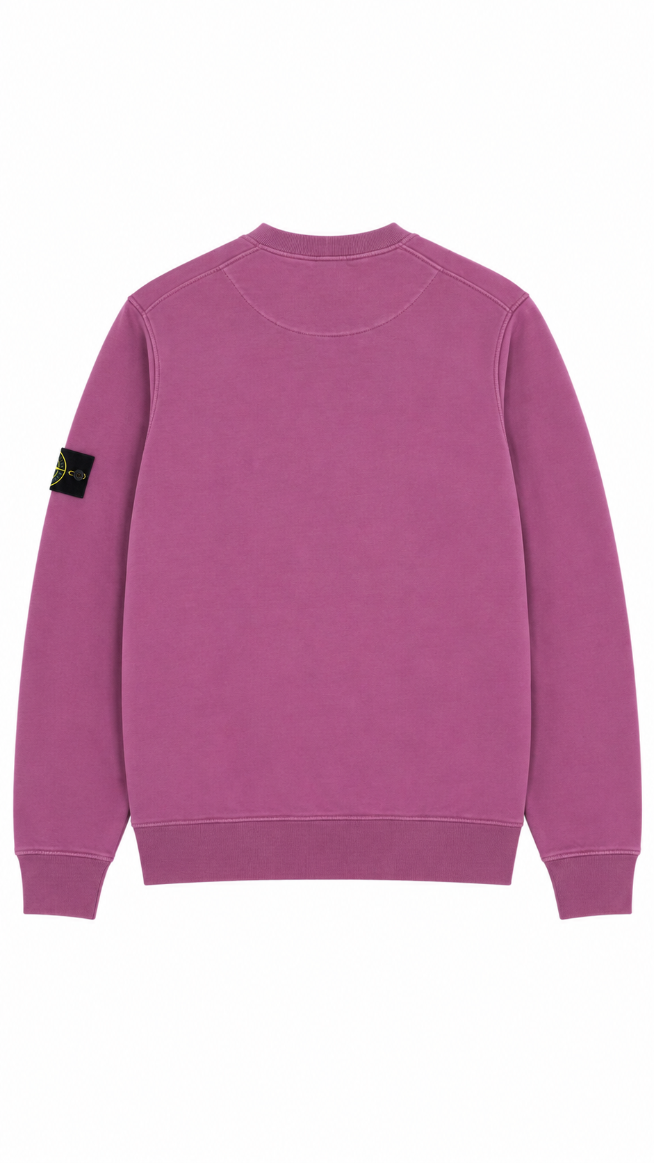 Sweat-shirt Crewneck Stone Island rose, vue de dos — vue 2