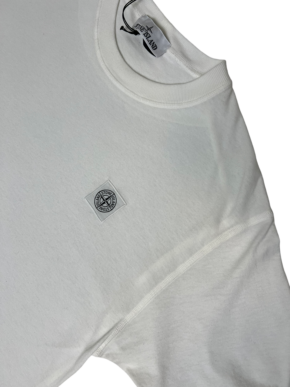 Veste Stone Island blanc taille M - Vue de dos