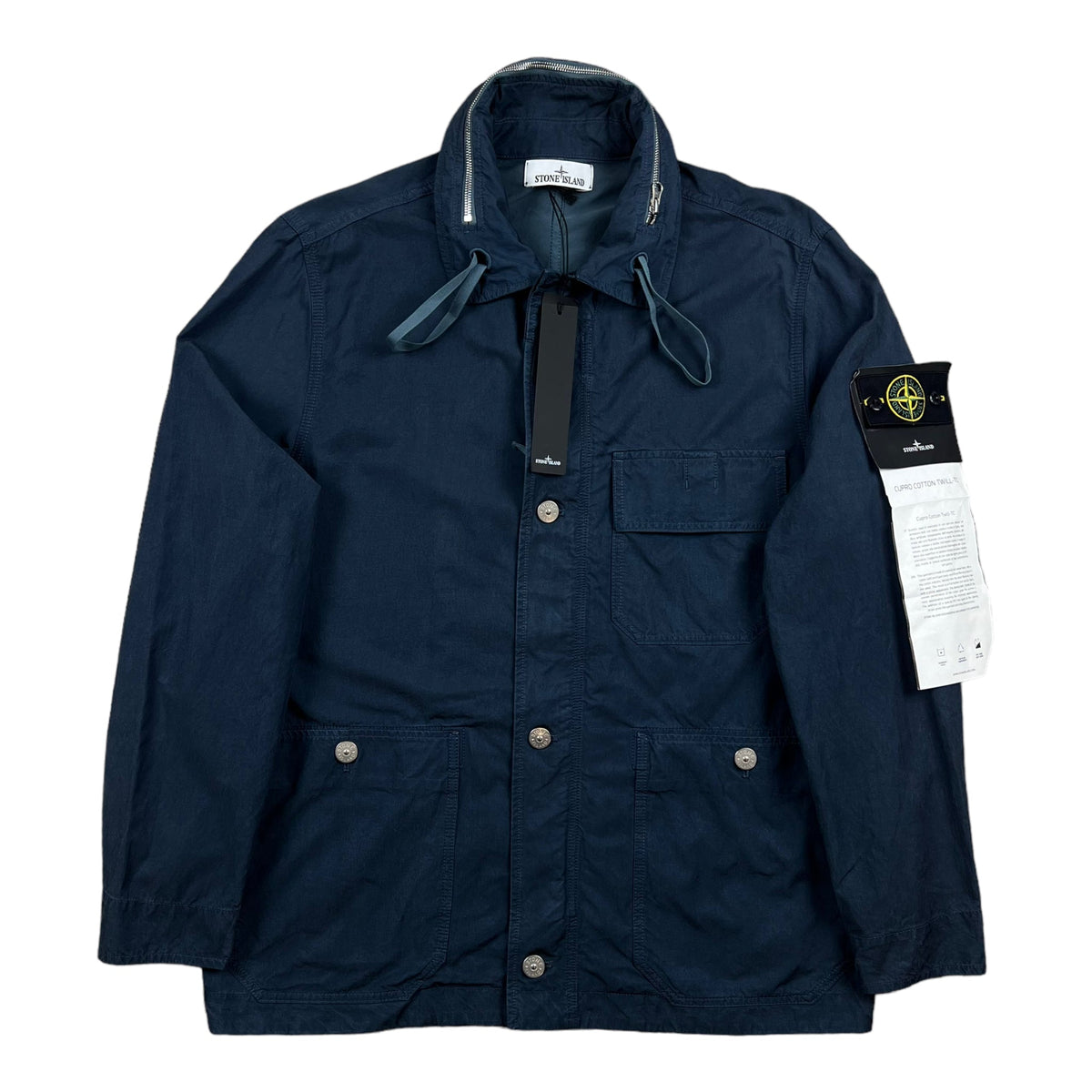 VESTE STONE ISLAND CUPPRO COTTON TWILL-TC - NB08