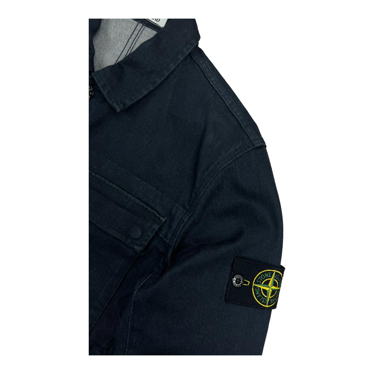 Veste Stone Island FOAM RESIN TREATED DENIM - NB08