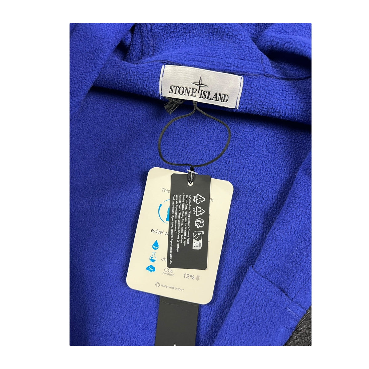VESTE À CAPUCHE STONE ISLAND SOFT SHELL-R E.DYE TECHNOLOGY IN RECYCLED POLYESTER - NB08