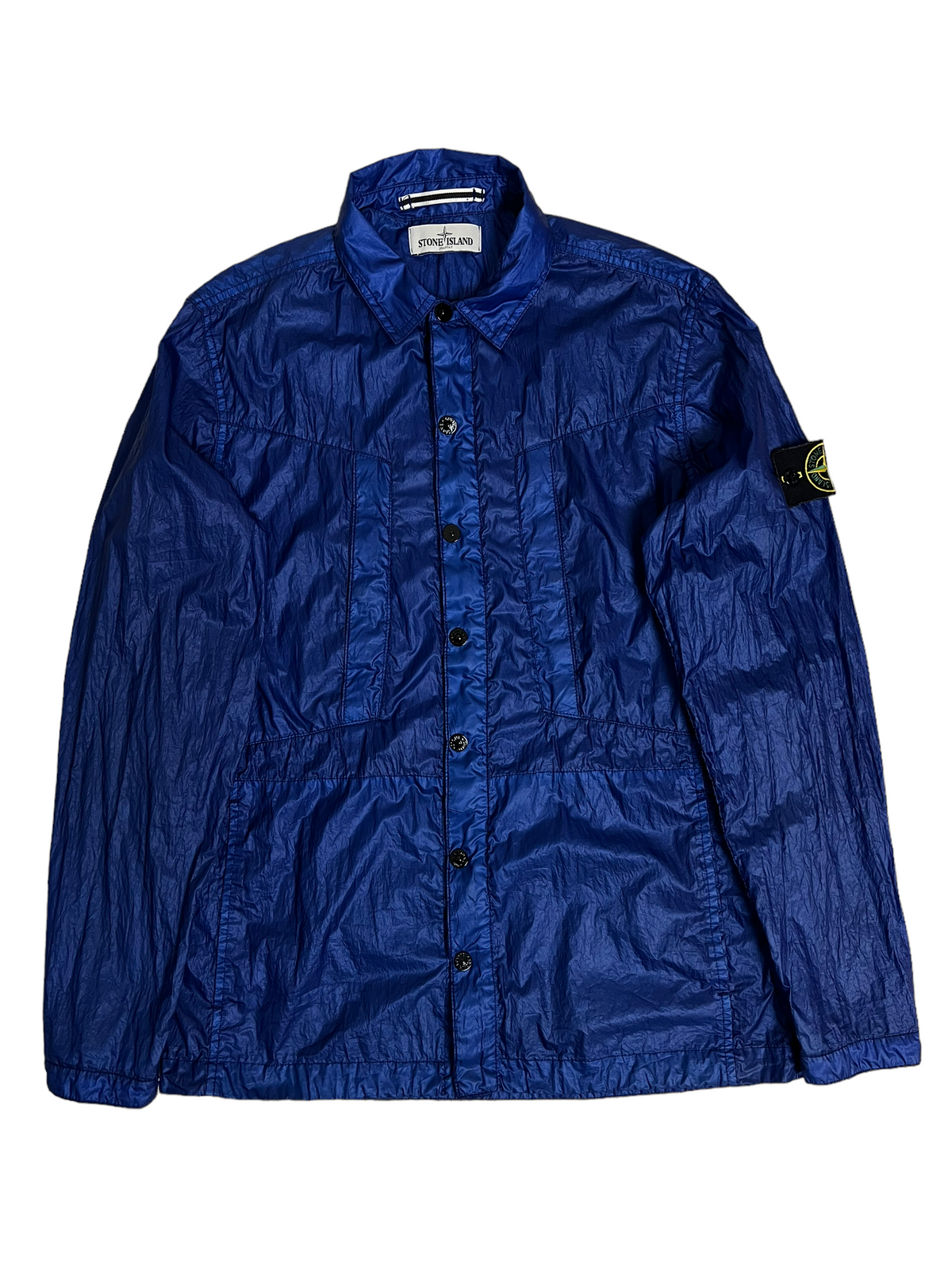 Veste Stone Island bleu taille M - Vue de face