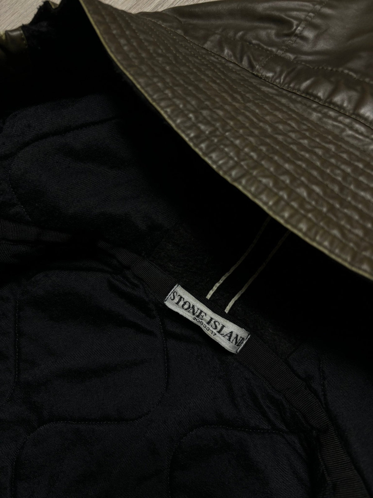VESTE STONE ISLAND WAXED ICE 2 - NB08 SHOP