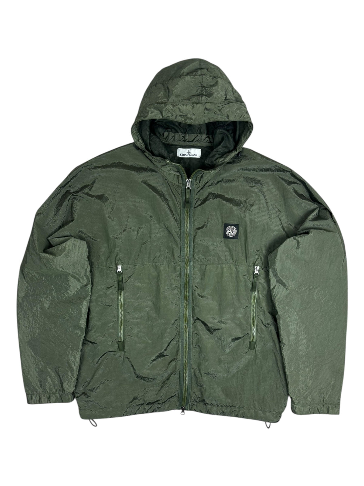 Veste Stone Island kaki taille L - Vue de face