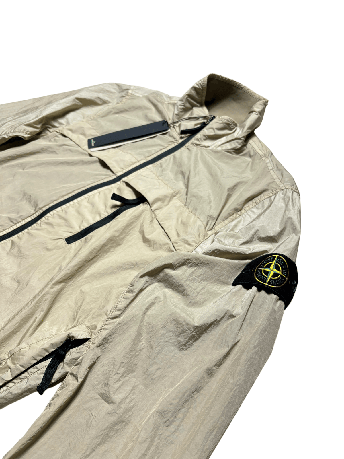 VESTE STONE ISLAND GARMENT DYED CRINKLE REPS R - NY - NB08 SHOP