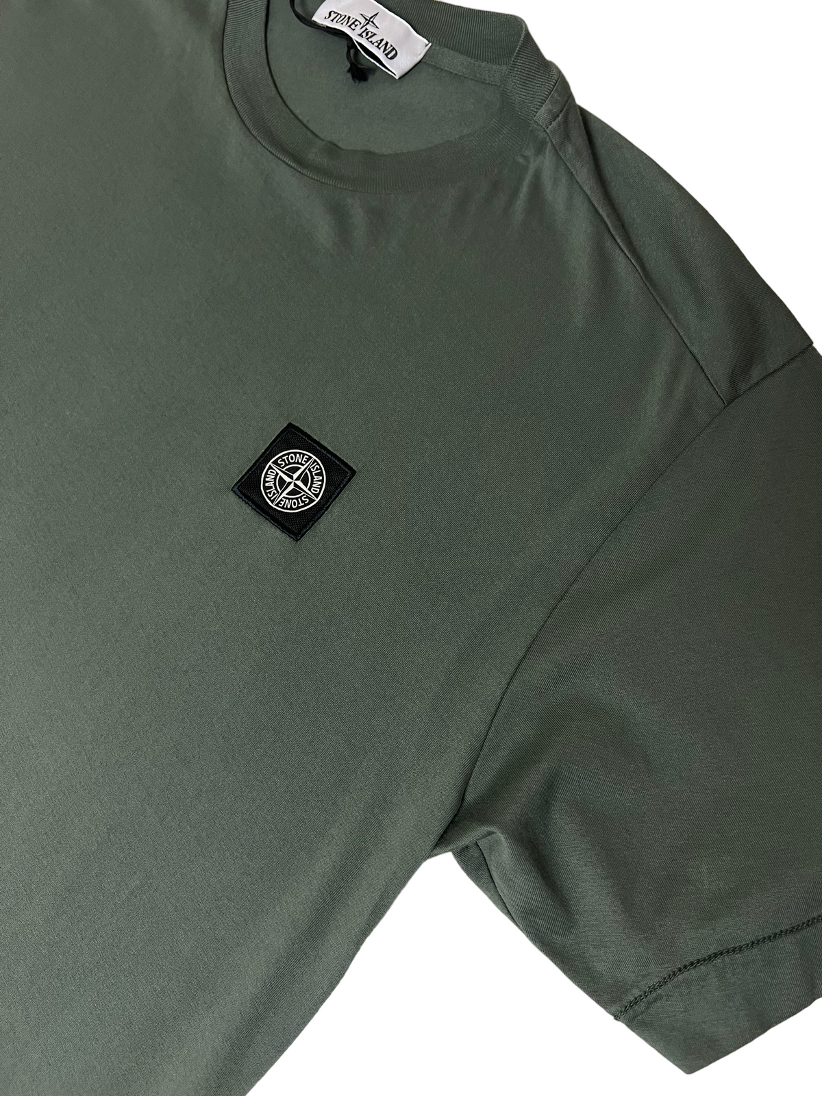 Veste Stone Island kaki taille S - Vue de dos