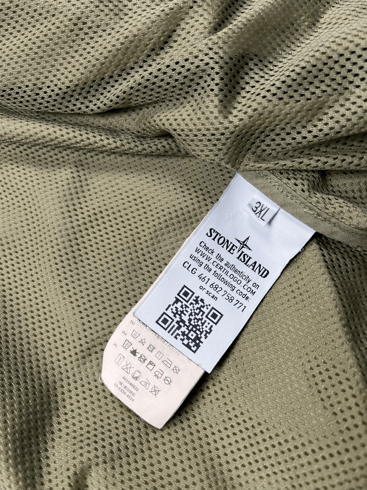 VESTE STONE ISLAND MICRO REPS - NB08 SHOP
