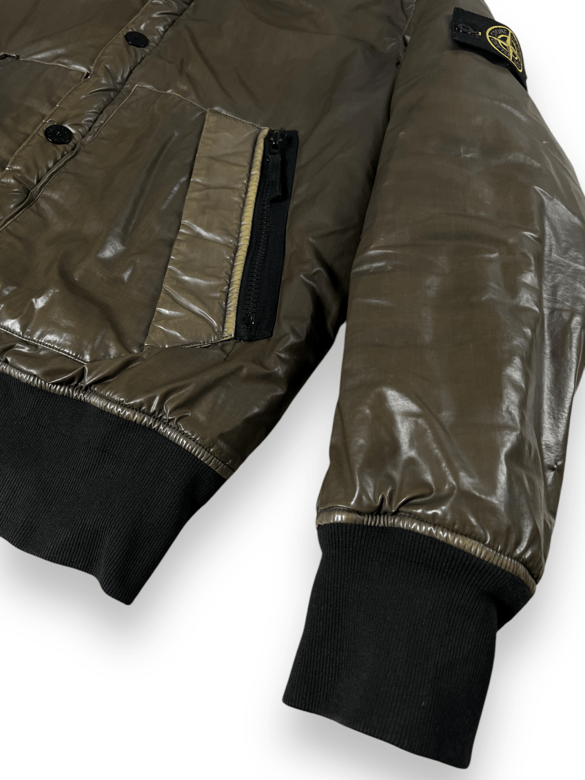 VESTE STONE ISLAND MUSSOLA GOMMATA - NB08 SHOP
