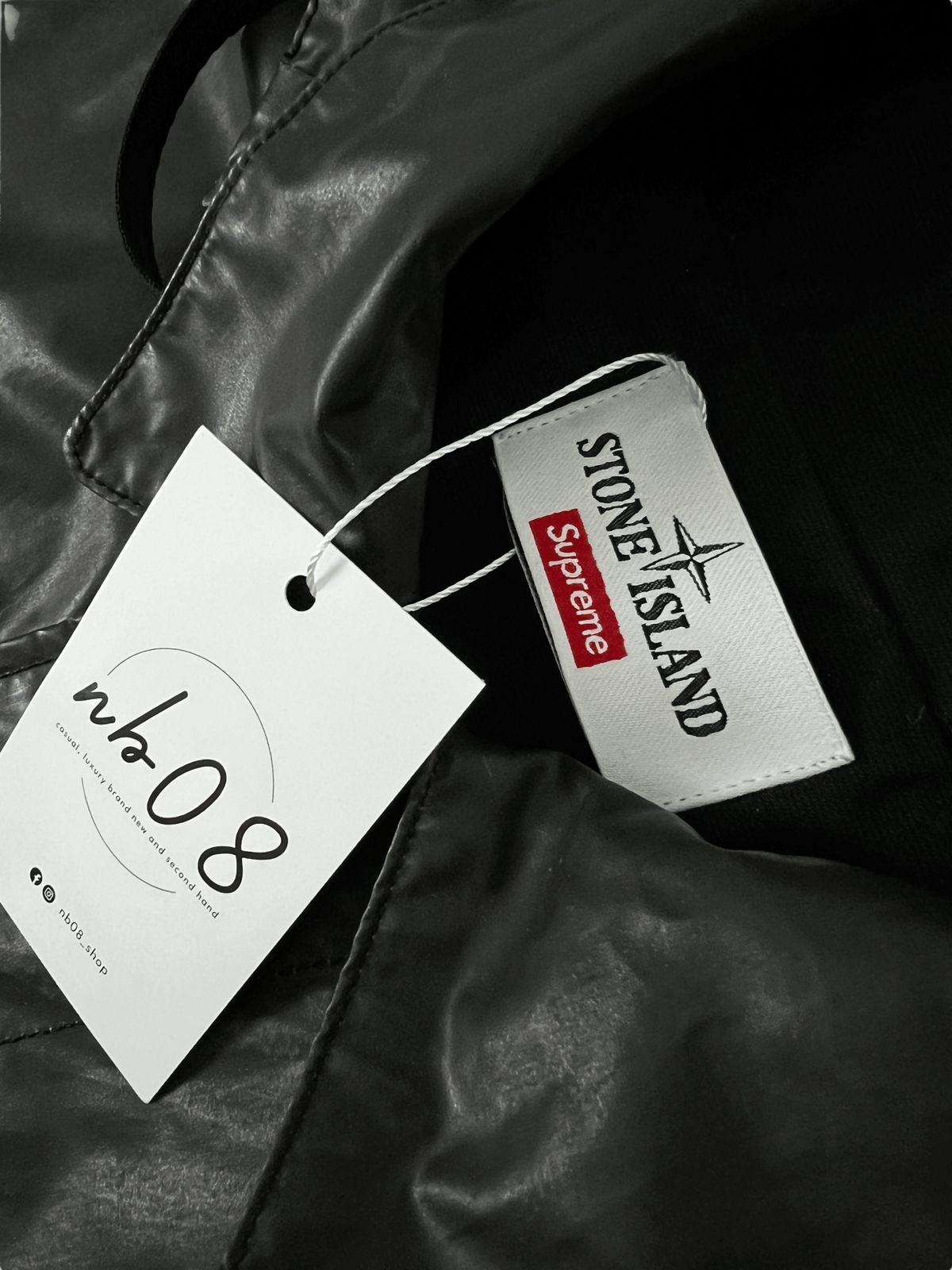 VESTE STONE ISLAND/SUPREME HEAT RÉACTIVE - NB08 SHOP