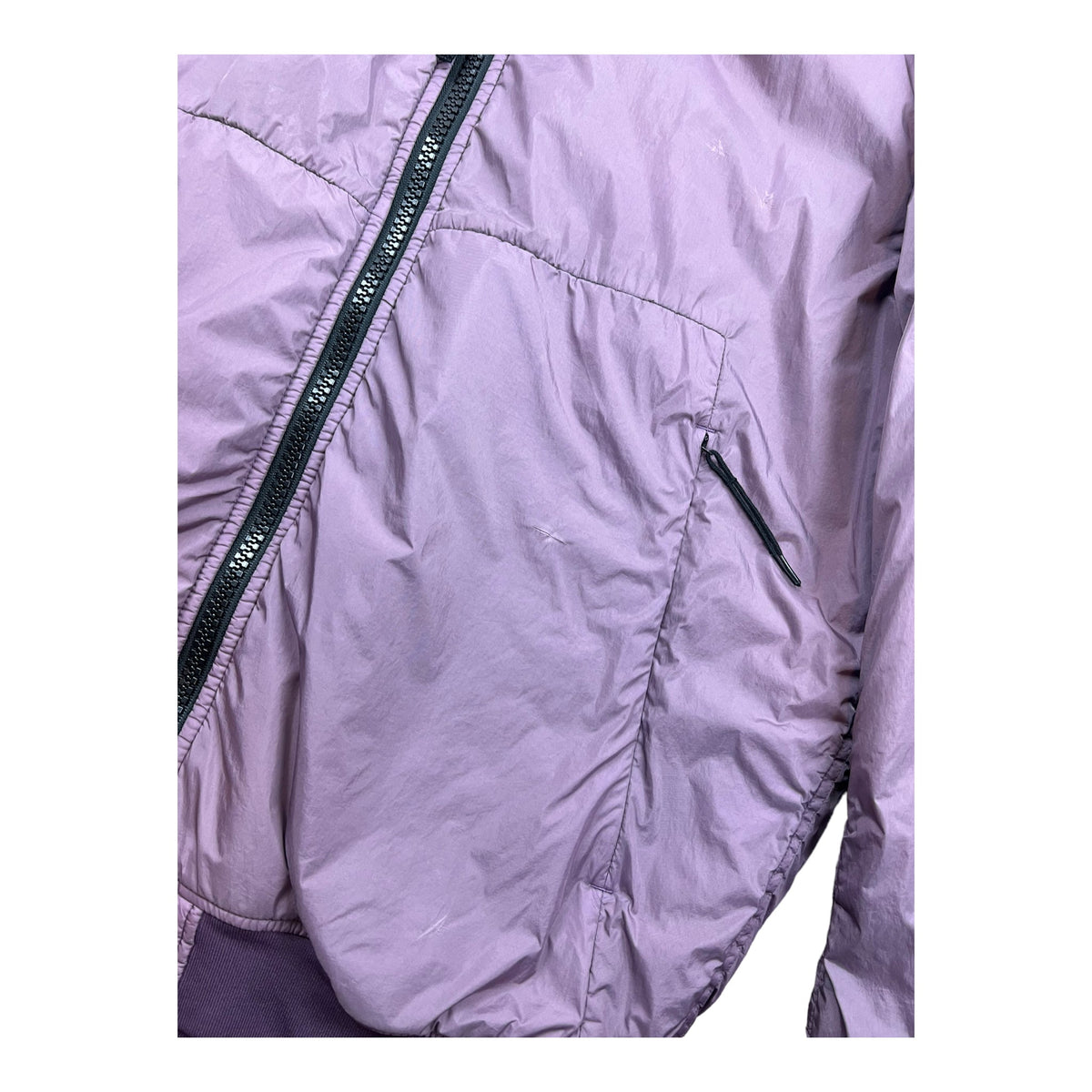 VESTE STONE ISLAND GARMENT DYED CRINKLE REPS NY WHITH PRIMALOFT - NB08