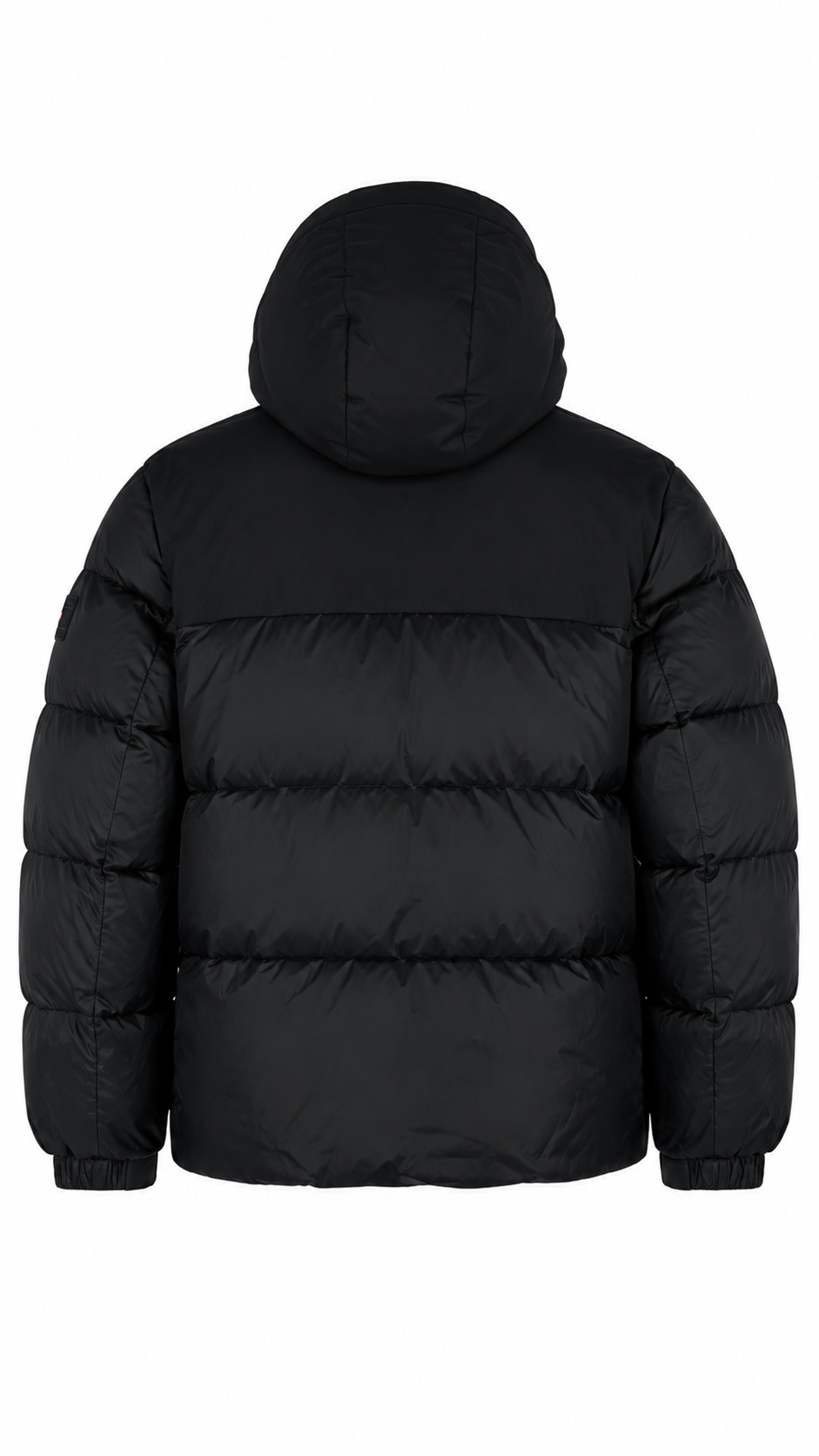 Doudoune Tommy Hilfiger noir, autre angle — vue 2