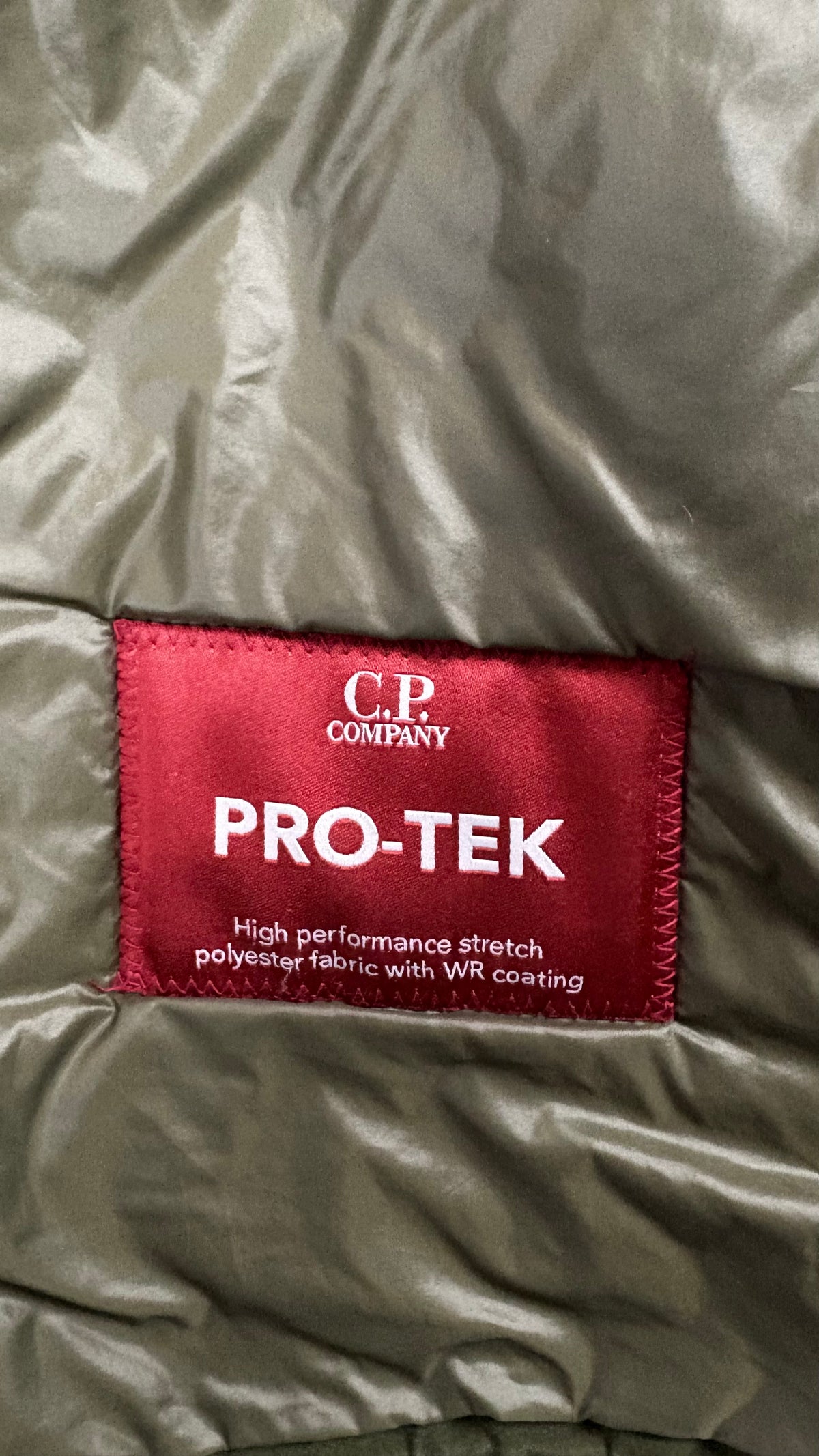 Veste à Capuche C.P Company Junior Pro-Tek Kaki Taille 12 ans – photo complémentaire 4 – NB08 Shop