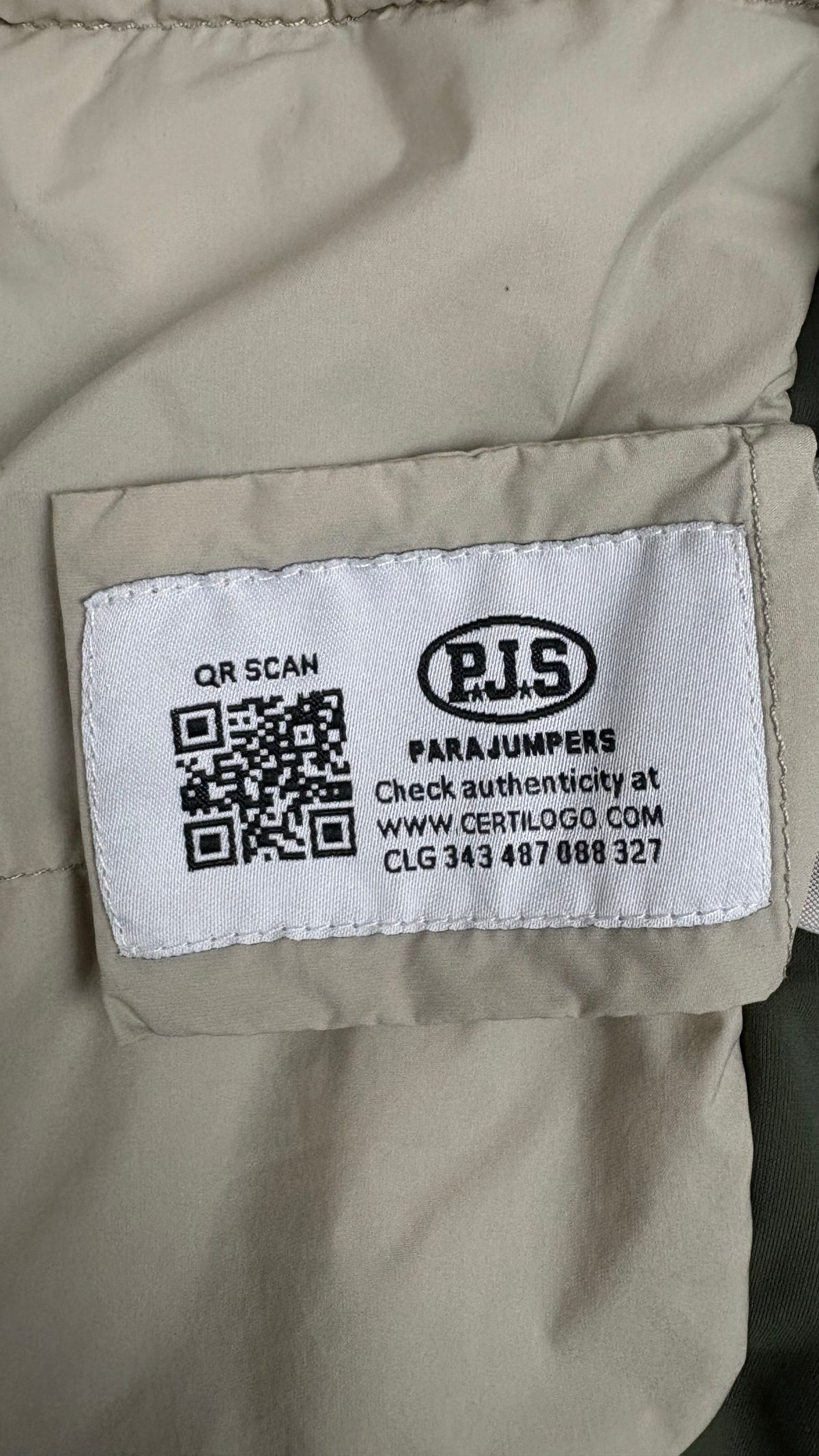 Veste à Capuche Parajumpers Easy Wear Kaki Taille S – photo complémentaire 4 – NB08 Shop