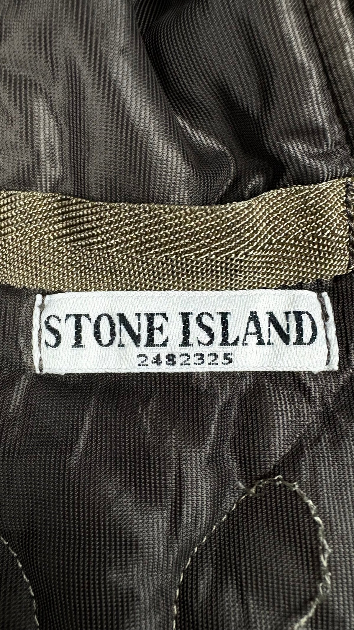 Veste à Capuche Stone Island Vintage Mussola Gommata Marron Taille M – photo complémentaire 1 – NB08 Shop