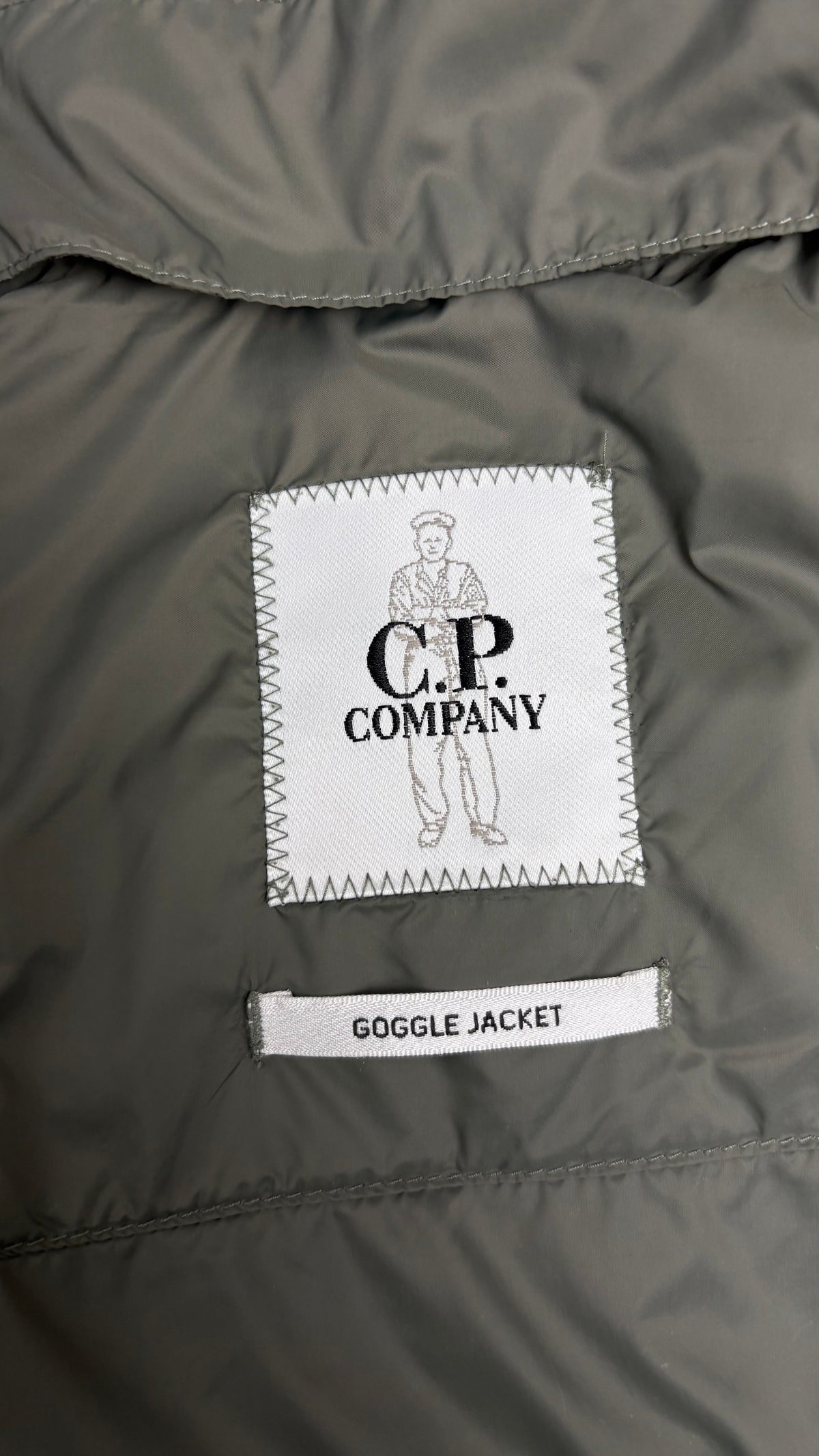 Veste Hybride à Capuche C.P Company Shell-R Goggle Kaki Taille 50 – photo complémentaire 2 – NB08 Shop