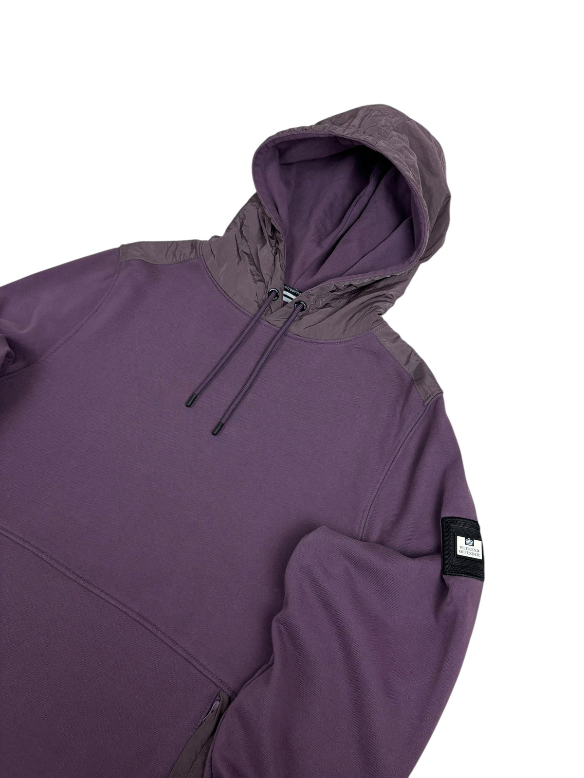 Hoodie Weekend Offender mauve taille S - Vue de dos