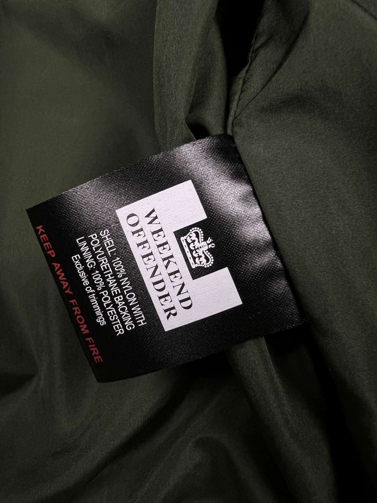 VESTE WEEKEND OFFENDER - NB08 SHOP