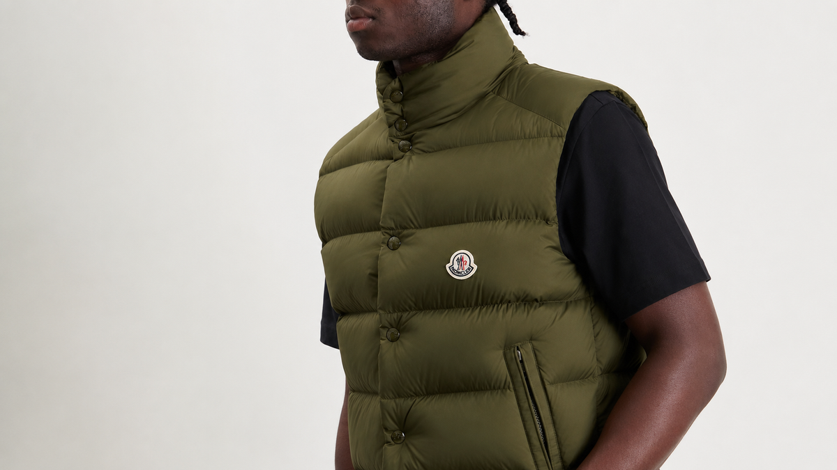 Gilet et doudoune sans manches Moncler, le guide complet