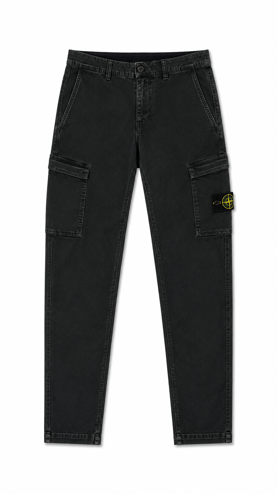 Stone Island Cargo Trousers - Petrol Green - Size W34