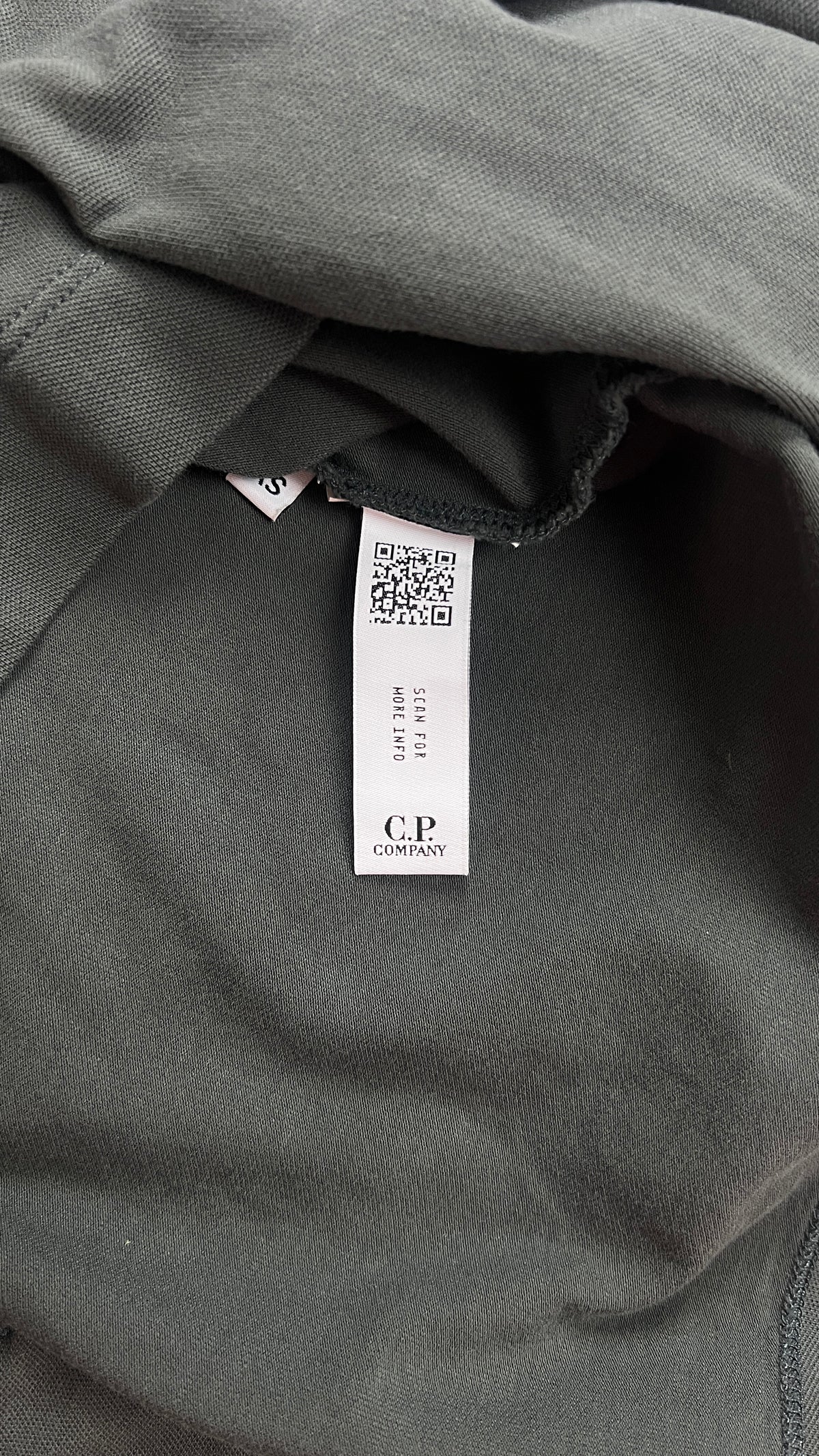 Pull Zippé C.P Company en Coton, Kaki, Taille XS — photographie complémentaire 5