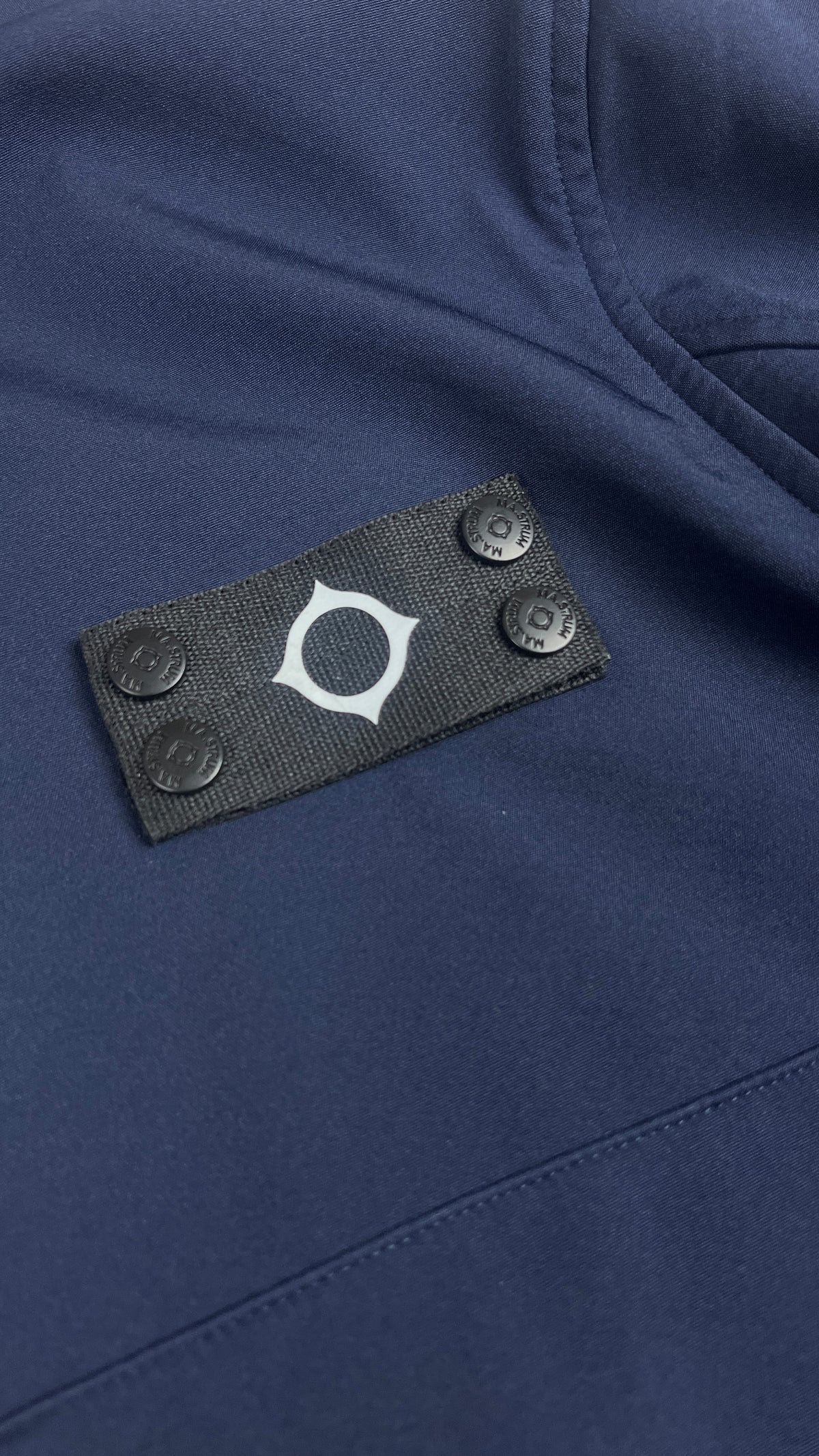 Veste à Capuche Ma.Strum Soft Shell, Marine, Taille M — photographie complémentaire 3