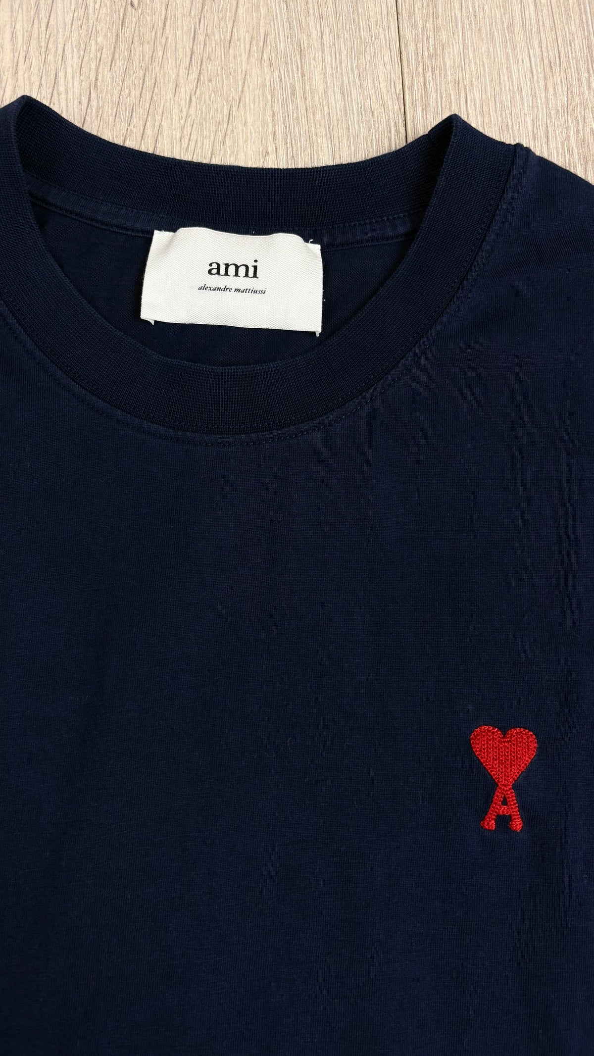 Tee-shirt Ami Paris marine taille M - vue 2/3