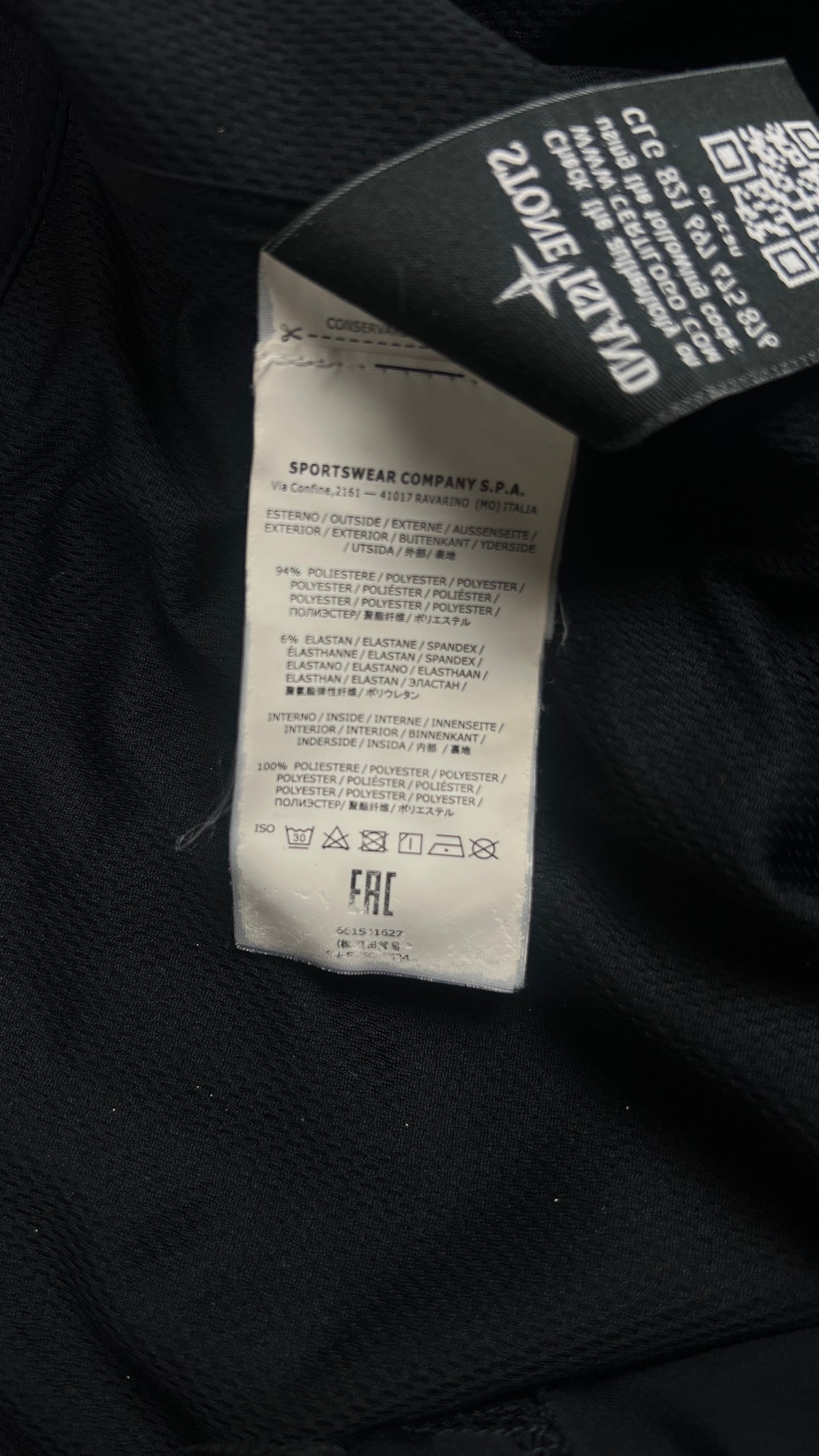 Veste à Capuche Stone Island Light Soft Shell-R, Noir, Taille XL — photographie complémentaire 7