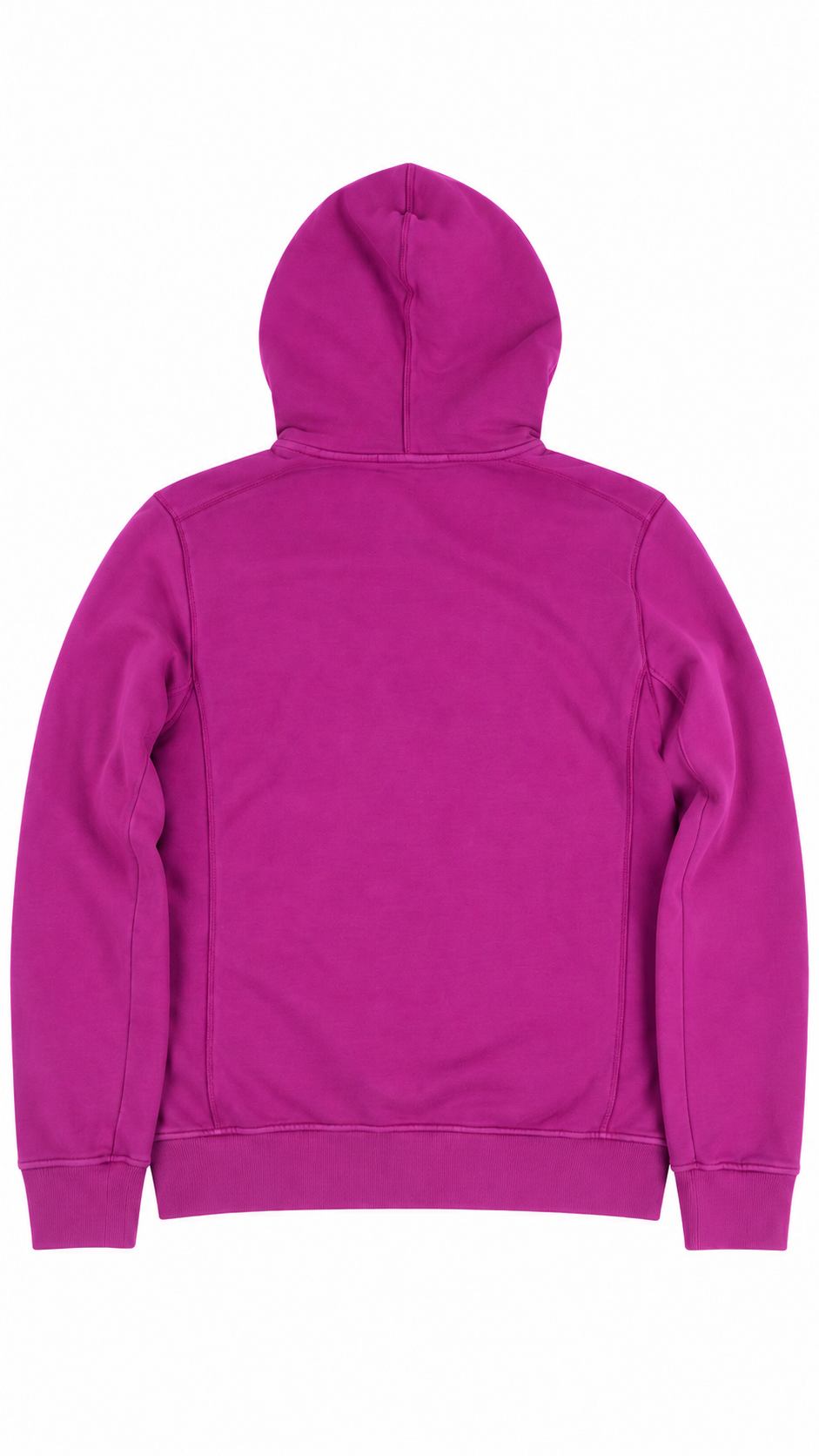 Sweat-shirt Hoodie Zippé Stone Island Cotton Fleece, Violet, Taille M — autre vue du produit