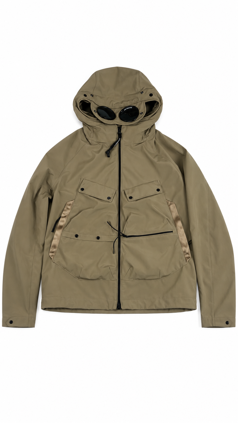 Veste C.P Company Shell-R Goggle Jacket, Kaki, Taille 46 — photographie principale