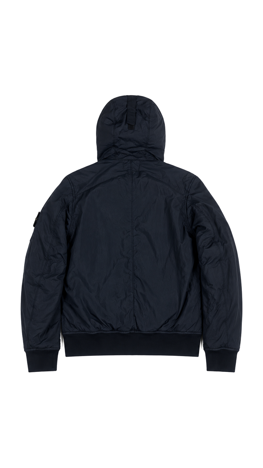 Veste à Capuche Stone Island Garment Dyed Crinkle Reps NY, Marine, Taille S — autre vue du produit
