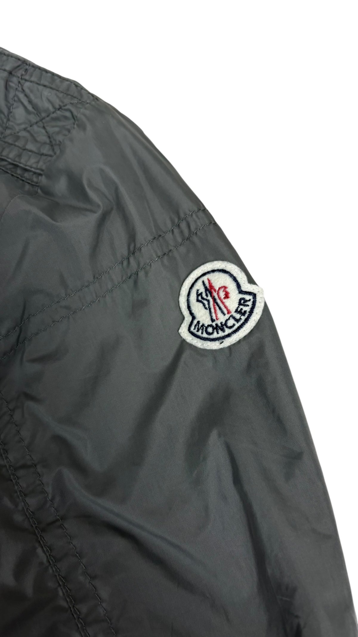 Giacca Moncler in nylon - Grigio - Taglia 4