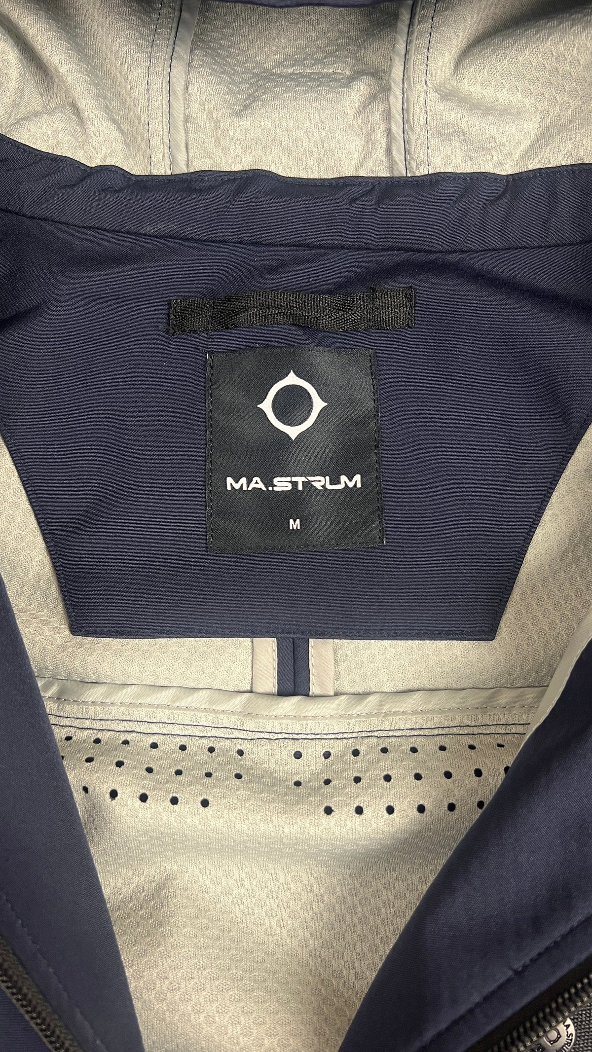 Veste à Capuche Ma.Strum Soft Shell, Marine, Taille M — photographie complémentaire 4