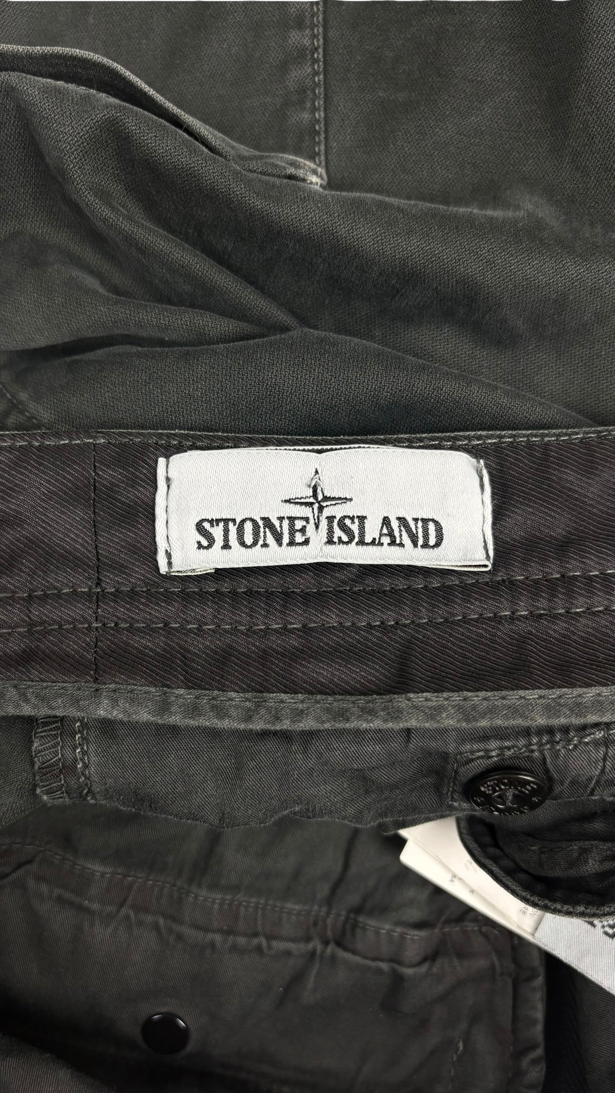 Stone Island Cargo Trousers - Petrol Green - Size W34