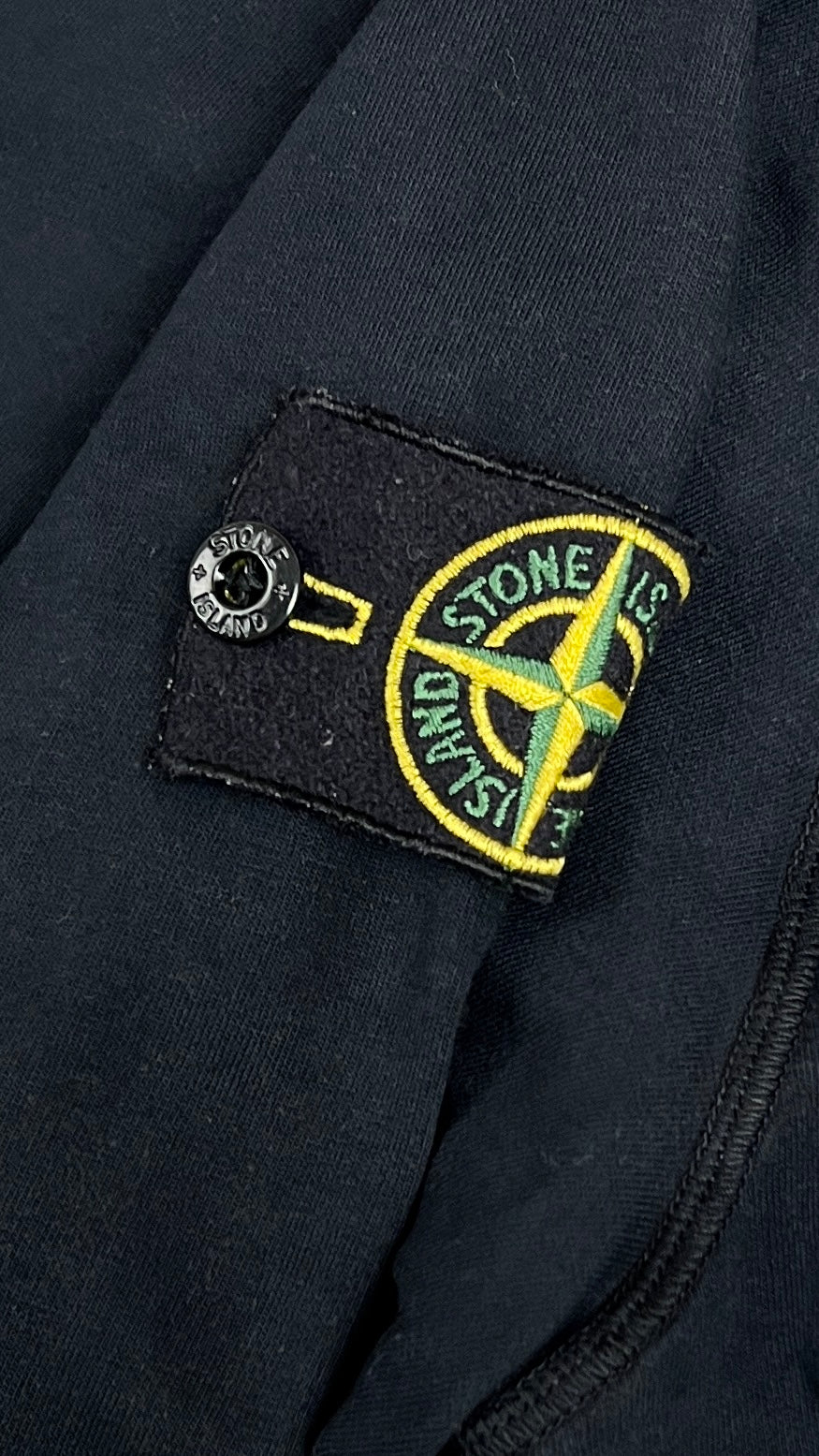 Sweat-shirt Zippé Stone Island Col Montant Marine Taille XL – photo complémentaire 2 – NB08 Shop