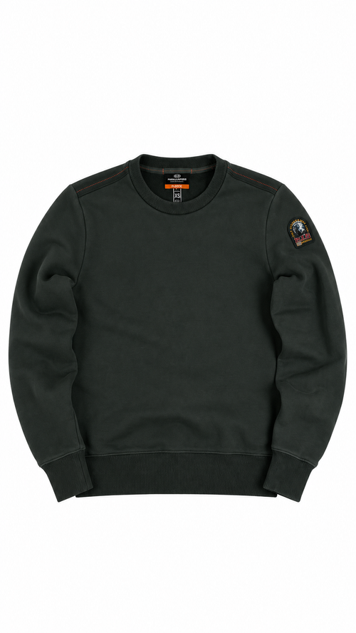 Sweat-shirt Crewneck Parajumpers Fleece - Kaki - Taille XS