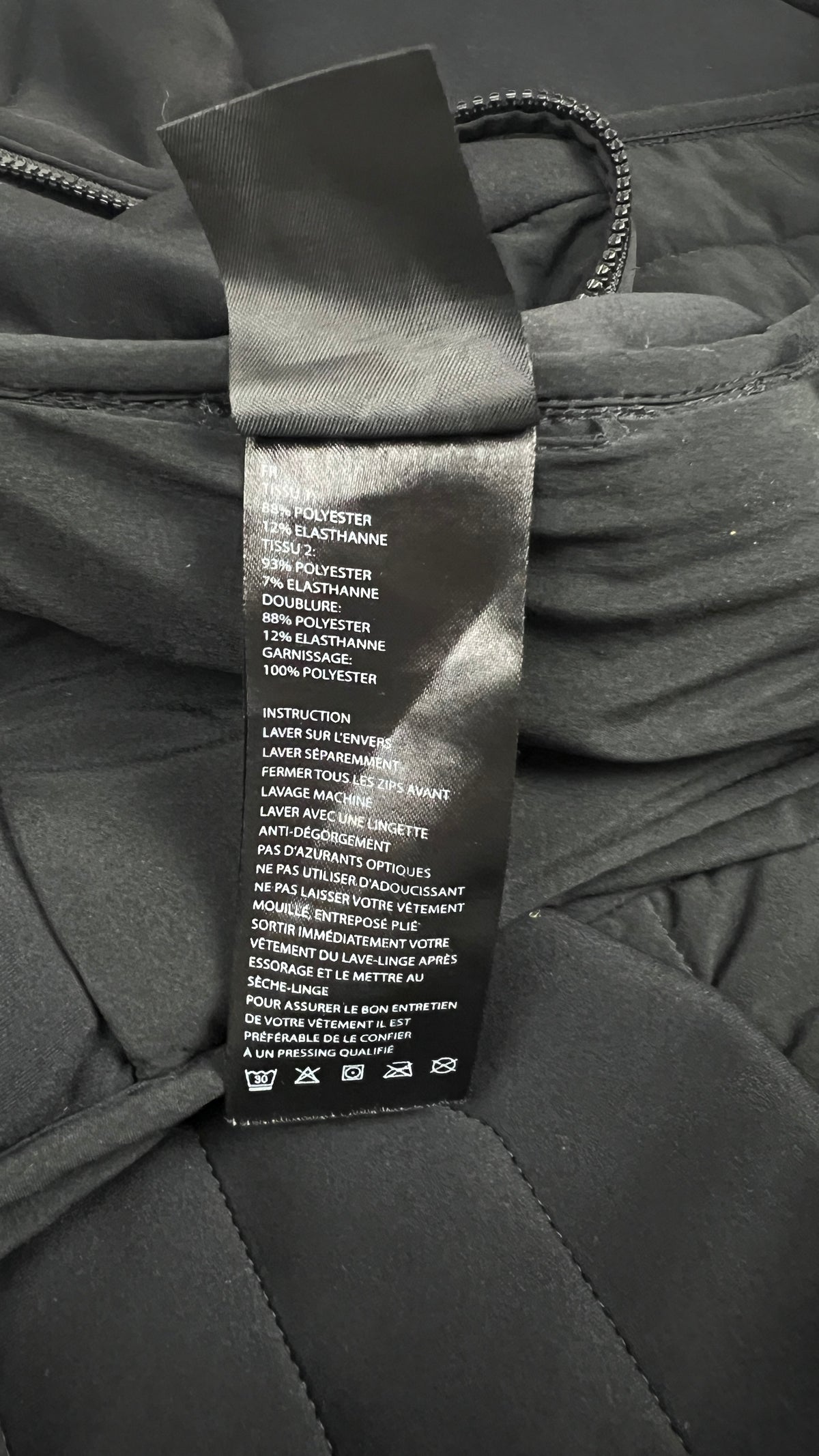Veste Hybride Fusalp, Noir, Taille M — photographie complémentaire 6