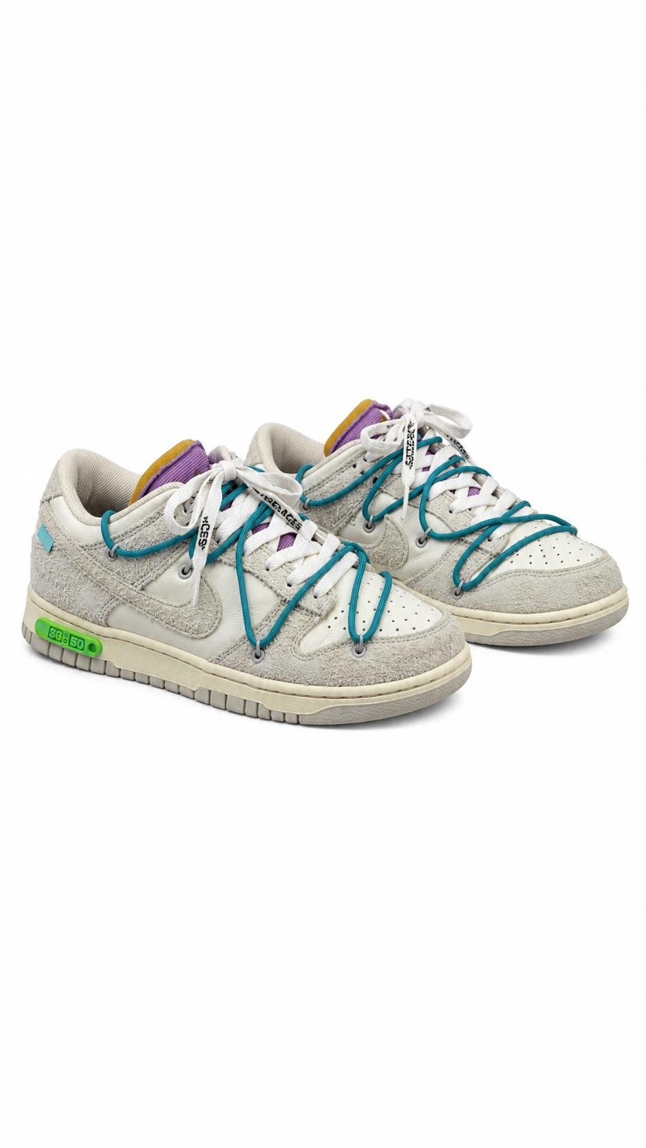 Sneakers Nike Dunk Low x Off-White “The 50” - Gris Beige - Taille 43