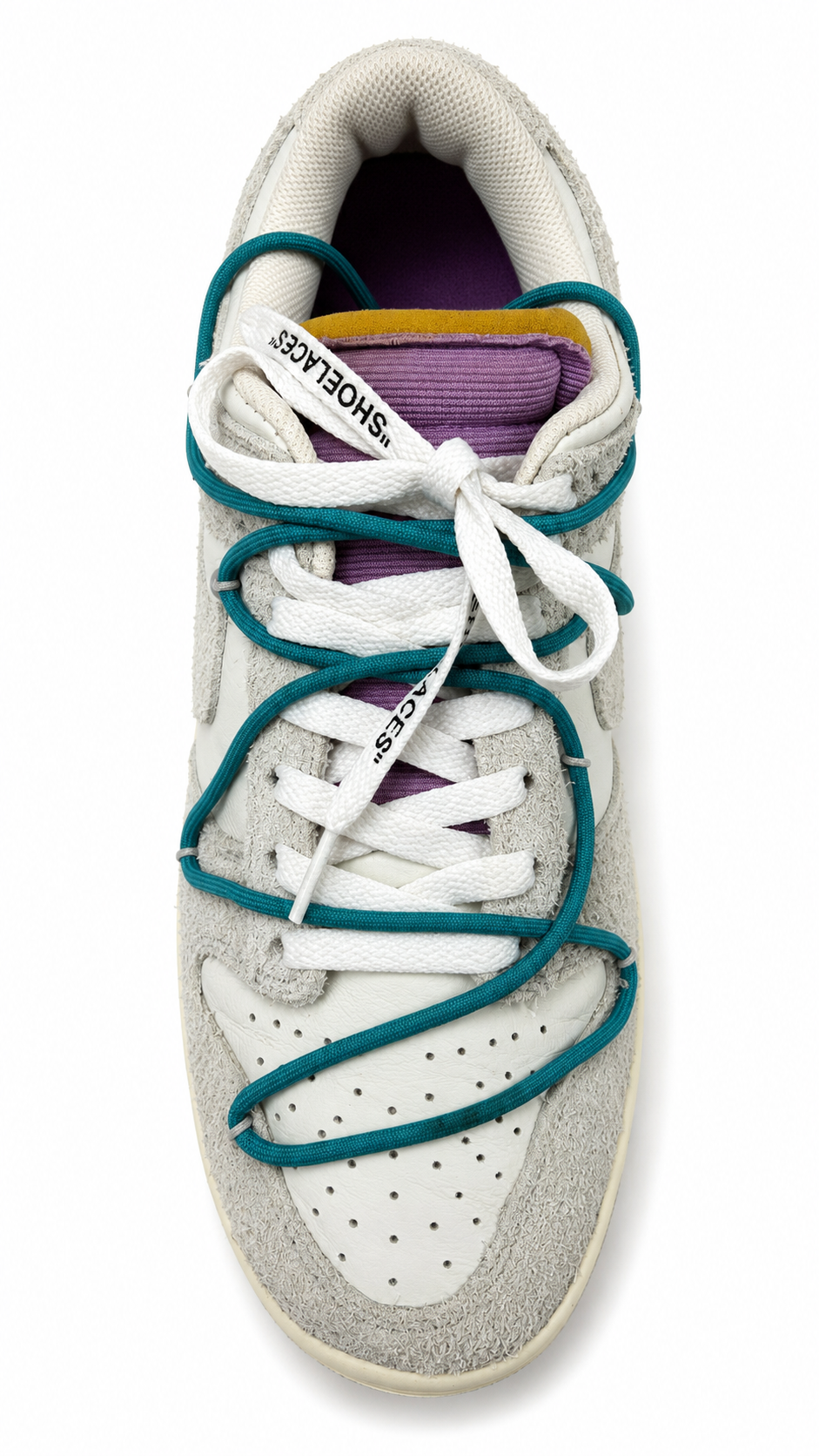 Sneakers Nike Dunk Low x Off-White “The 50” - Gris Beige - Taille 43