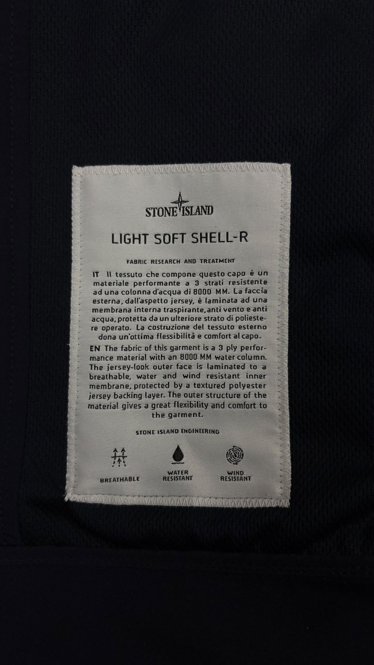 Giacca Stone Island - Blu scuro - Taglia M