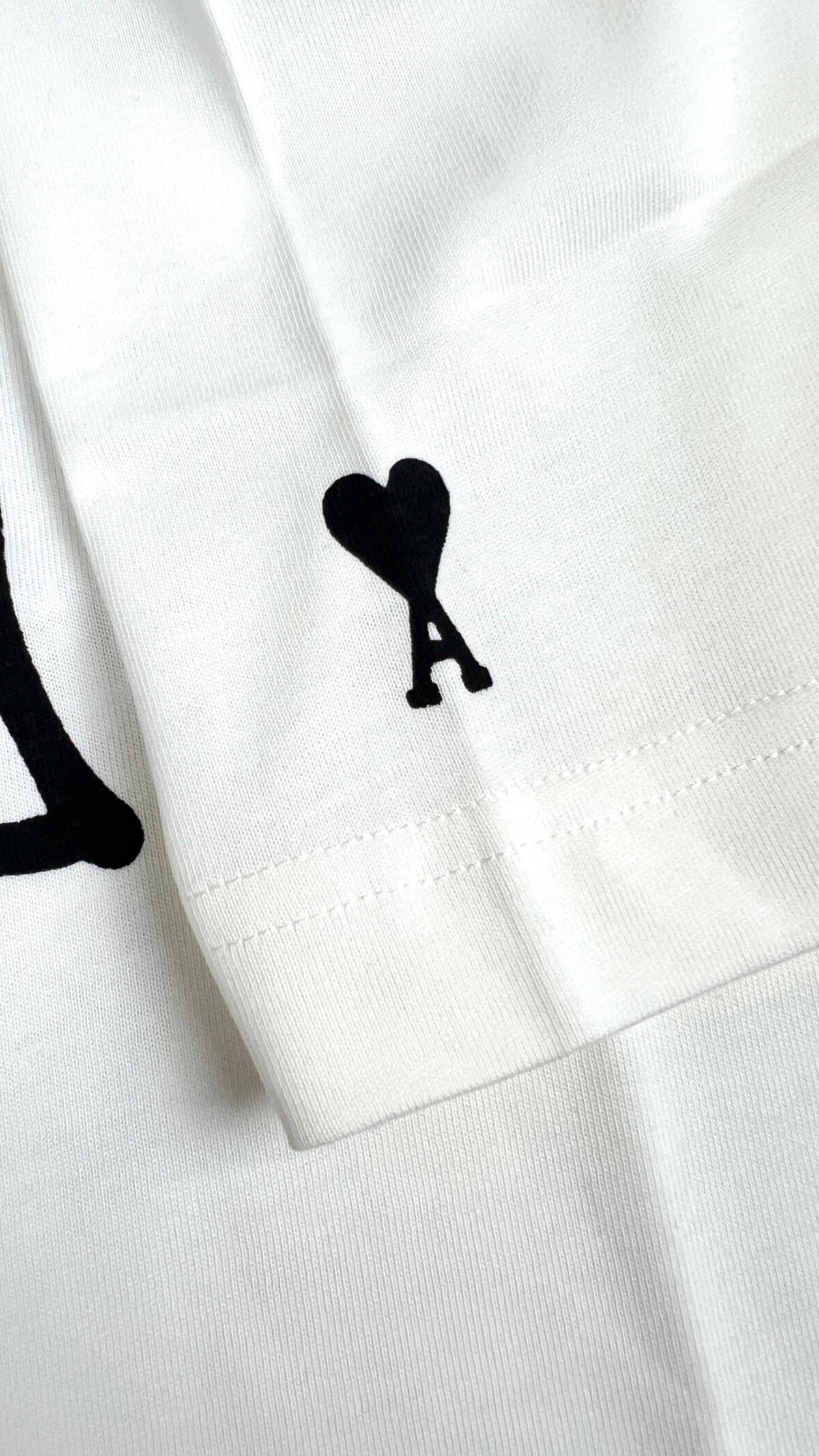 Ami Paris Print T-shirt - White - New