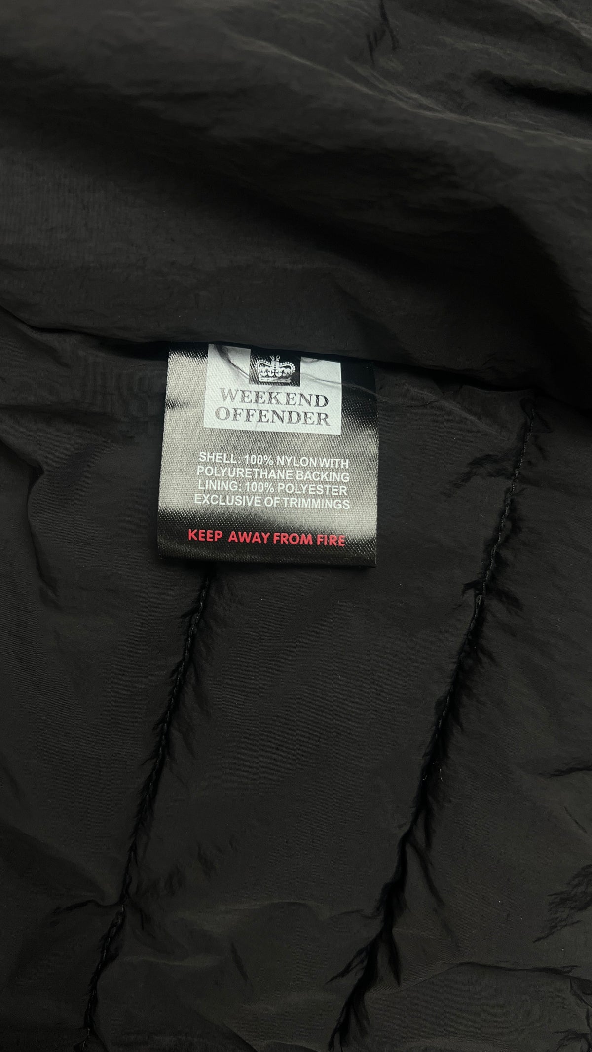 Daunenweste Weekend Offender, Schwarz, Größe M — zusätzliches Foto 7