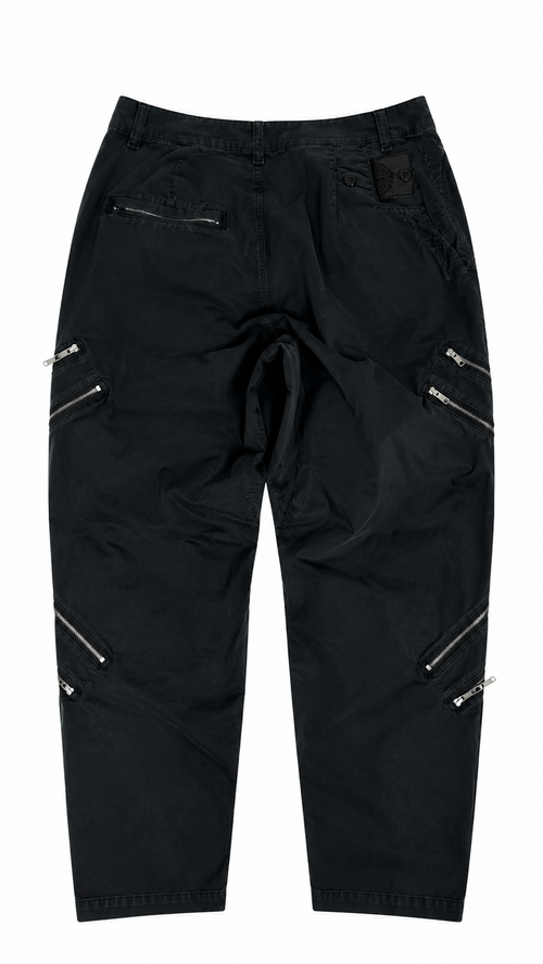 Pantalon Stone Island Shadow Project à Zips - Noir - Taille 46