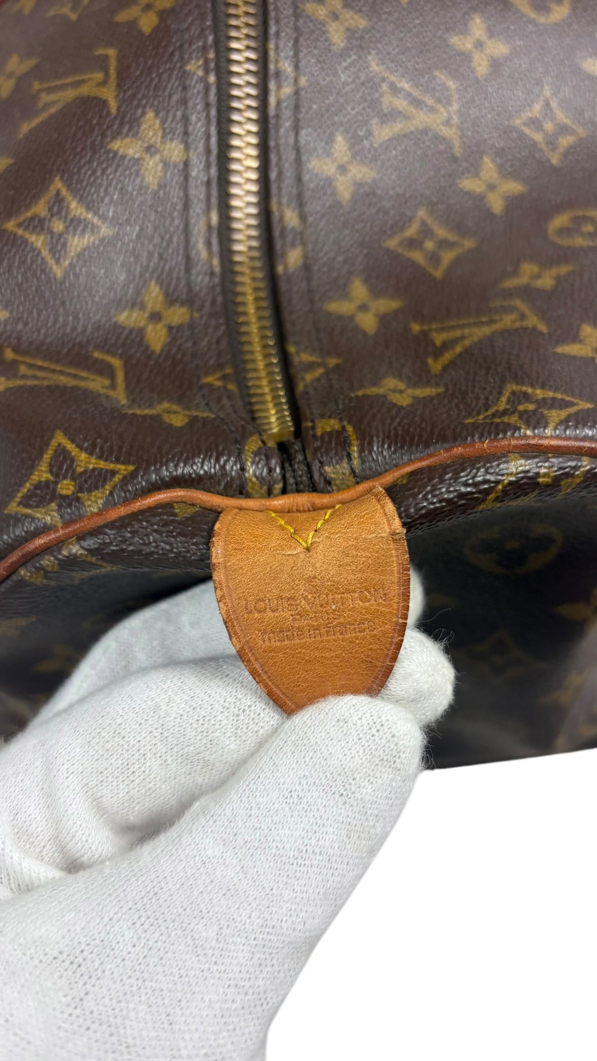 Borsa Louis Vuitton Keepall 55 - Tela Monogram - Marrone - MI883