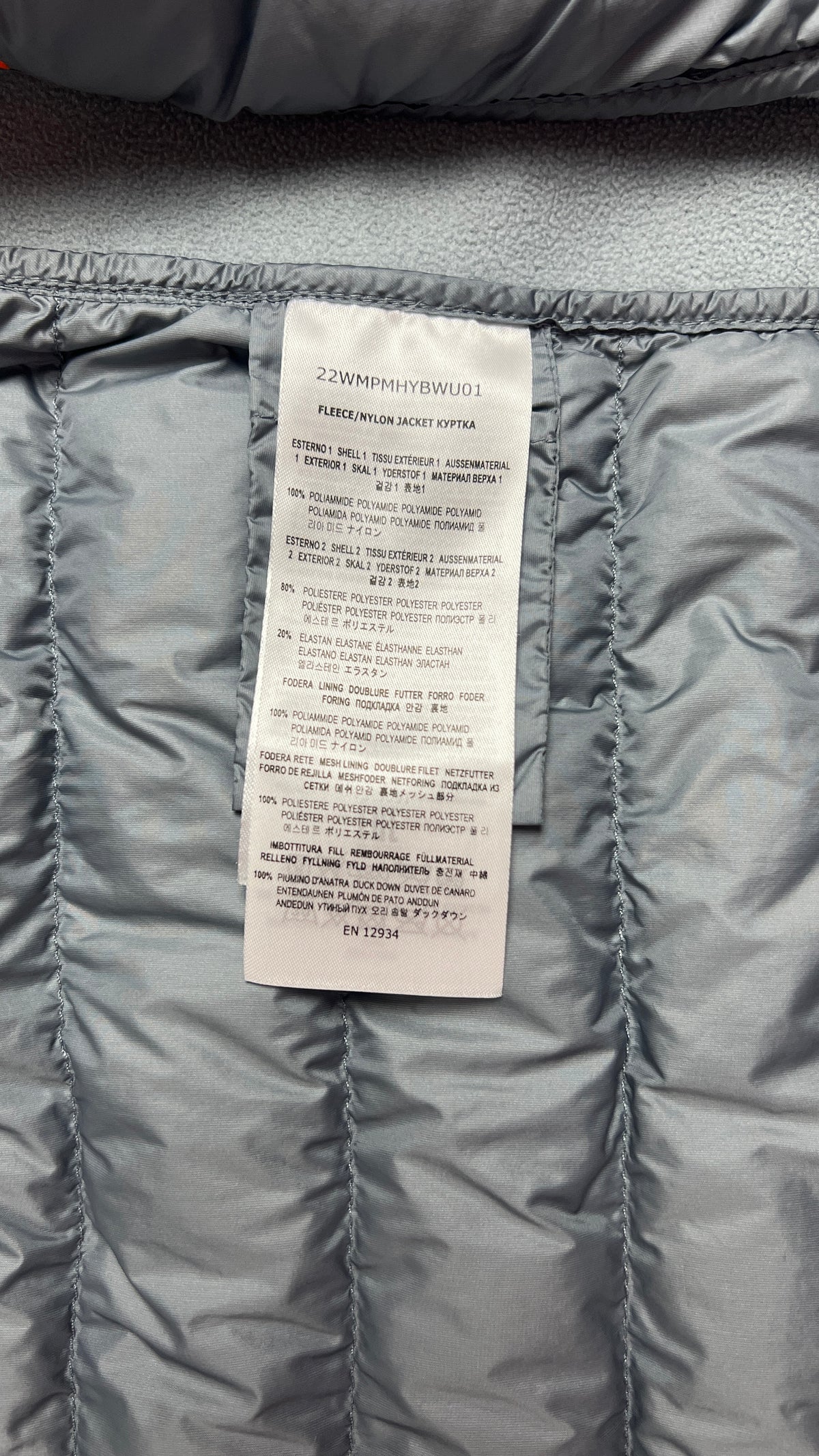 Veste Hybride Parajumpers Jayden Warm Up, Gris, Taille M — photographie complémentaire 6