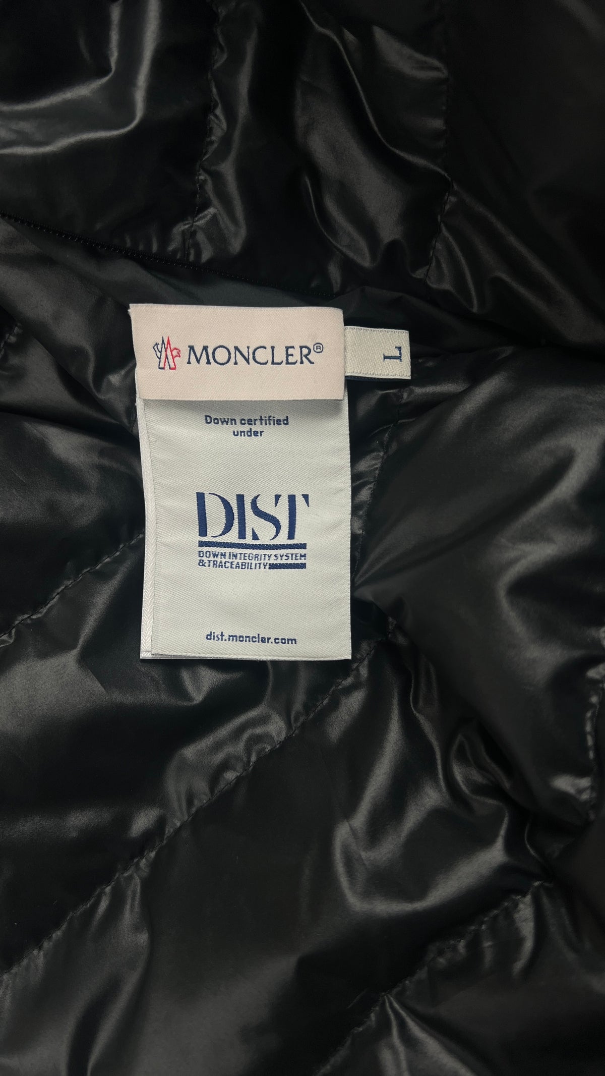 Cardigan Doudoune Moncler Réversible, Noir, Taille L, Neuf — photographie complémentaire 7