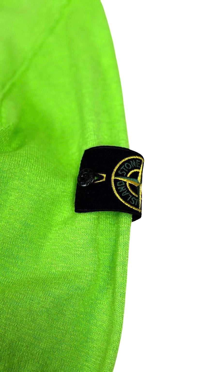 Stone Island Zip Hoodie - Green - Size XXL