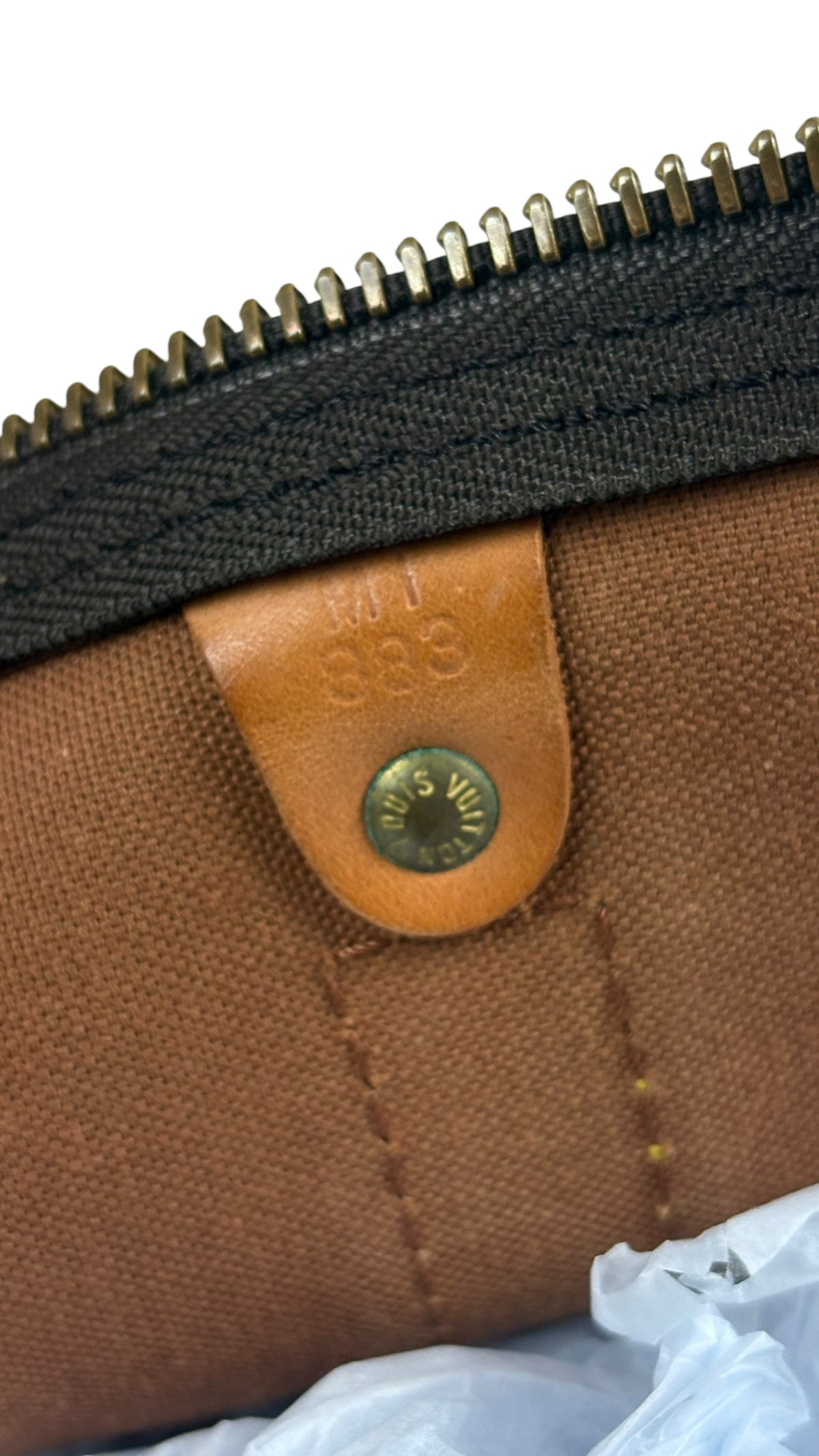Borsa Louis Vuitton Keepall 55 - Tela Monogram - Marrone - MI883