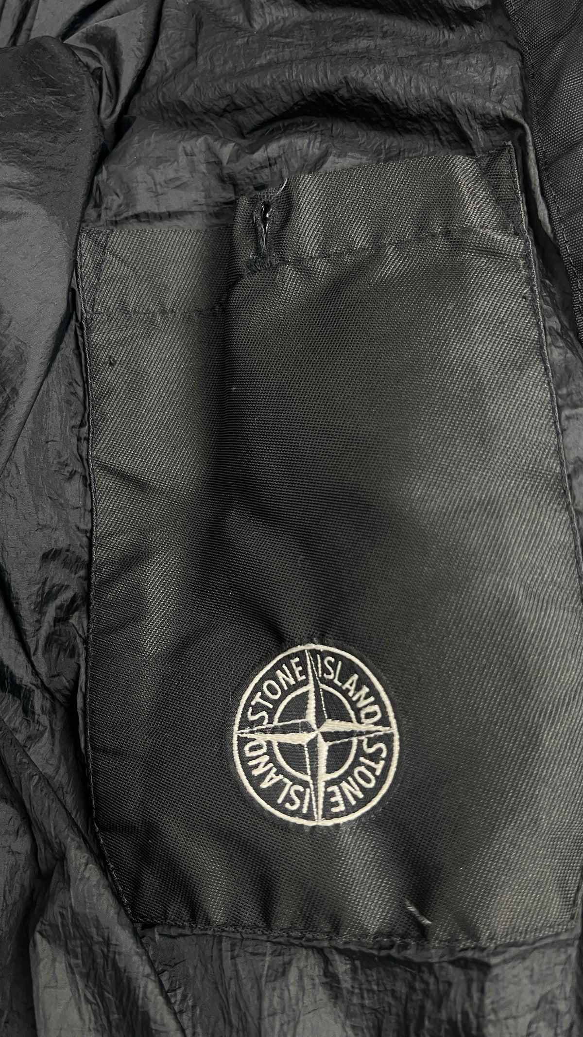 Daunenjacke mit Kapuze Stone Island Garment Dyed Crinkle Reps NY Down, Schwarz, Größe M — zusätzliches Foto 5