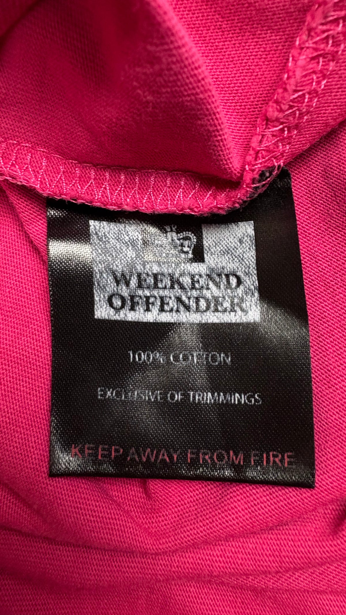 Tee-shirt Weekend Offender rose taille L - vue 3/3